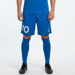 NWT Jogel Mens Blue Soccer Uniform Training Athletic Shorts #10 Size XL Russian